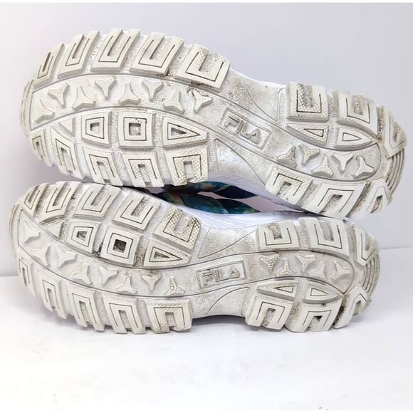 Fila Sport Slide Sandals Shoe Womens Size 9-9.5 Pink Tie Dye Outdoor Hook & Loop - Picture 9 of 10